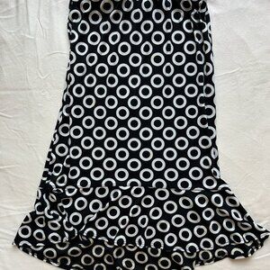 Allison Taylor Asymmetrical Ring Detail Skirt